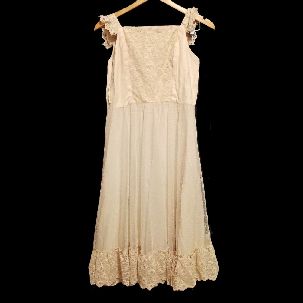 Vintage white dress